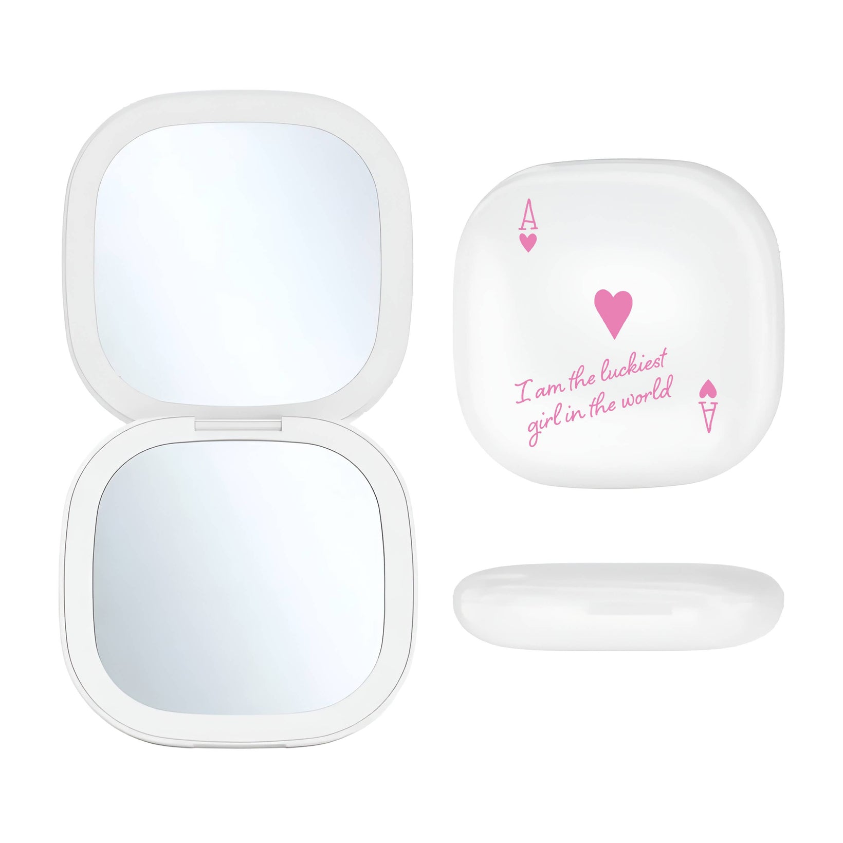 LED Compact Mirror- Lucky