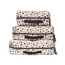 Load image into Gallery viewer, 3 Piece Packing Cube Travel Set: Lace