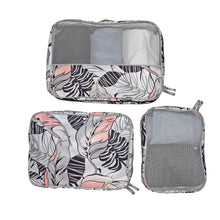 Load image into Gallery viewer, 3 Piece Packing Cube Travel Set: Lace