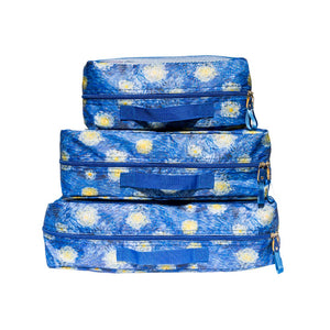 3 Piece Packing Cube Travel Set: Lace