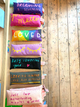 Load image into Gallery viewer, Two MF minutes lavender eyebag