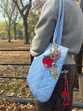 Load image into Gallery viewer, Hand-painted Taxicab Bag Charm &amp; Keychain | Eco-Friendly