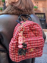 Load image into Gallery viewer, Hand-painted Candy Bag Charm + Keychain | Eco-Friendly: Beige