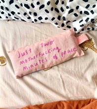 Load image into Gallery viewer, Two MF minutes lavender eyebag