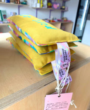 Load image into Gallery viewer, SO TIRED lavender eyebag