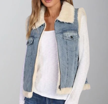 Asher Denim Vest