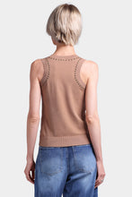 Load image into Gallery viewer, Viscose Studded Top