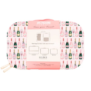 Champagne 3 Piece Packing Cube Set