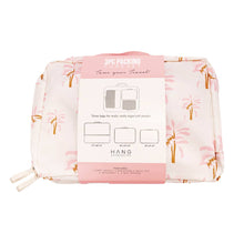 Load image into Gallery viewer, 3 Piece Packing Cube Travel Set: Lace