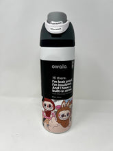 Load image into Gallery viewer, Labubu Printed Owala Bottle – Exciting Macaron Design: Hot Pink / Hot Pink Cap