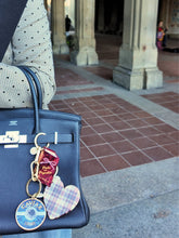 Load image into Gallery viewer, Hand-painted Caviar Bag Charm + Keychain