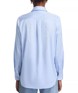 Marcello Crystal Poplin Blouse