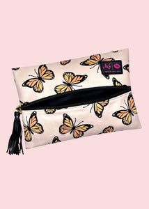 Makeup Junkie Bags - Blush Monarch